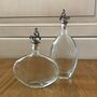 Pair Of Oval Glass Bottles, thumbnail 5 of 5