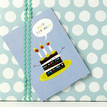 Mini Birthday Cake Card, 3 of 5