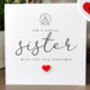 Christmas Card For Sister, thumbnail 3 of 4