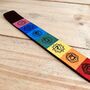Chakra Design Incense Stick Holder Ash Catcher, thumbnail 5 of 5