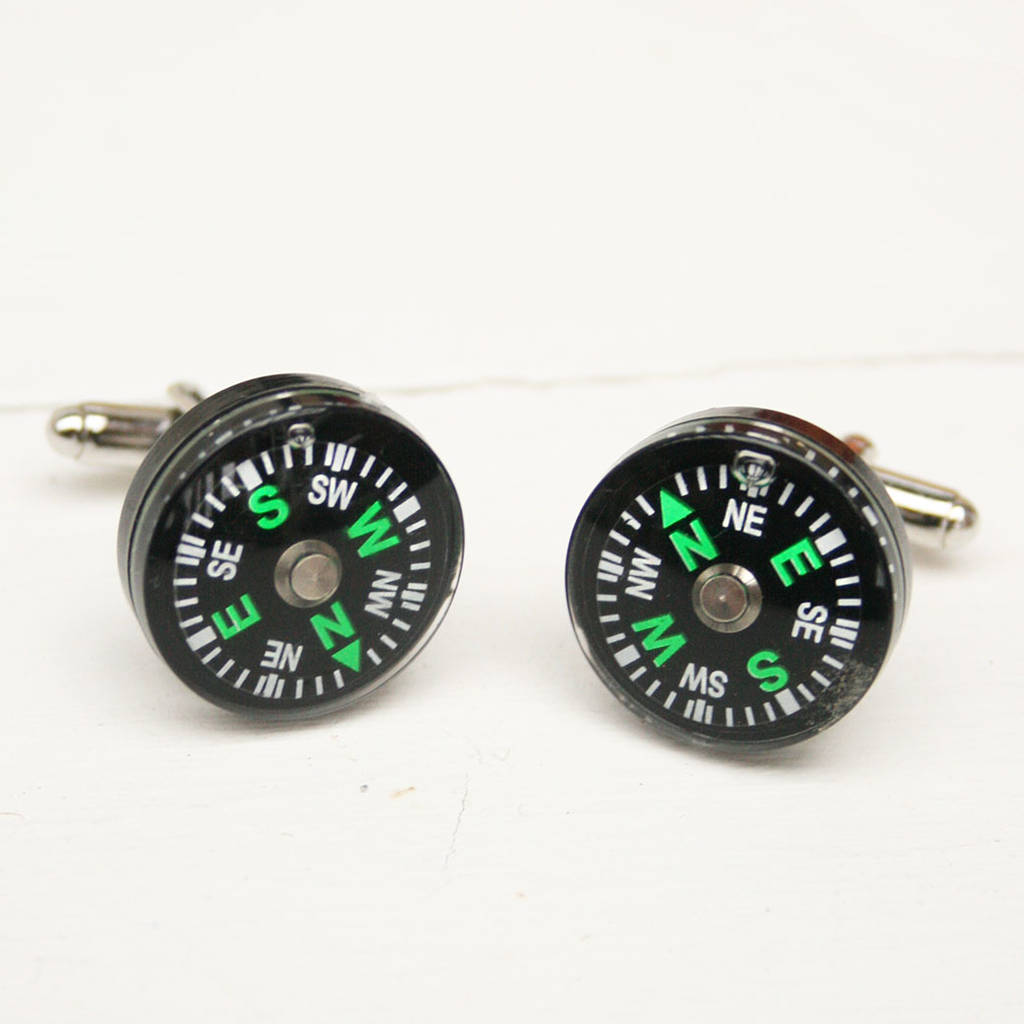 Compass Cufflinks By Juliet Reeves Designs