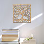 Timeless Tree Wood Wall Art: Intricate Branch Design, thumbnail 5 of 8