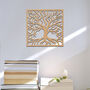 Timeless Tree Wood Wall Art: Intricate Branch Design, thumbnail 6 of 9