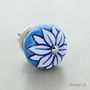 Blue Flowers Collections Ceramic Door Knobs Handles, thumbnail 4 of 7