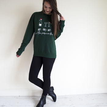 Let The Prosecco Flow Christmas Jumper, 2 of 4