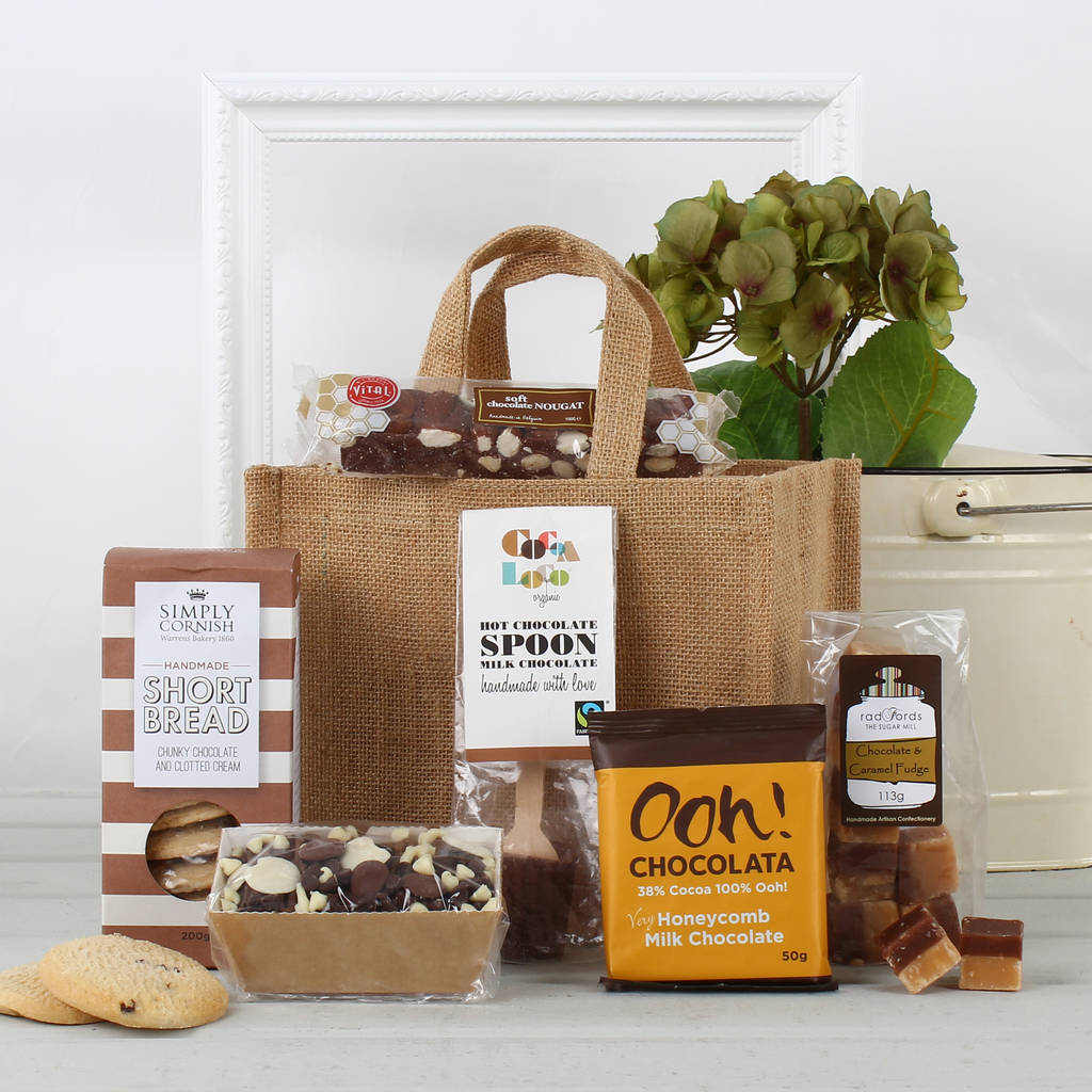 love chocolate gift hamper by virginia hayward