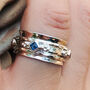 Divinity Princess Iolite Silver Spinning Ring, thumbnail 5 of 12