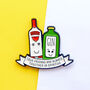 'Together In Spirits' Pin Badge Gift For Friend, thumbnail 2 of 5