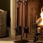 Wrought Iron Fireside Companion Set, thumbnail 1 of 8