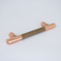 Copper And Walnut Pull, T Bar, thumbnail 3 of 6