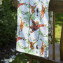 Swinging Orangutans Organic Cotton Tea Towel, thumbnail 1 of 6