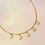 Personalised Starry Skies Initials Necklace, thumbnail 2 of 8