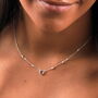 Pink Stone And Pearls Necklace, thumbnail 1 of 5