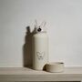 French Bulldog 30oz Water Bottle With Removable Dog Bowl, thumbnail 5 of 7