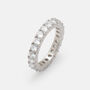 Sterling Silver Stacking Eternity Ring For Women, thumbnail 1 of 5