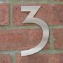 Mackintosh Stainless Steel House Number, thumbnail 6 of 12