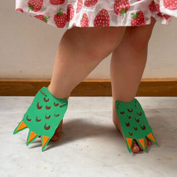 Make Your Own Dinosaur Feet Kit, 2 of 5