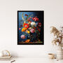 Bursting With Beauty Floral Bouquet Wall Art Print, thumbnail 4 of 6