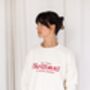 First Christmas As Mummy Embroidered Personalised Sweatshirt Jumper, thumbnail 3 of 9