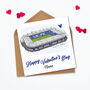 Valentines Leicester City Personalised Card, thumbnail 1 of 5