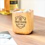 Personalised Dads Sports Club Whiskey Tumbler, thumbnail 1 of 10