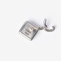 Pure Soap Charm Clip On Silver Pendant, thumbnail 5 of 7