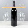 Personalised 'Wine O'clock' Glass And Bottle Butler, thumbnail 3 of 3