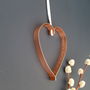 Secret Message Handmade Solid Copper Heart, thumbnail 2 of 8