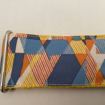 Martingale Collar In Abstract Print. Available Lead, 4 of 8