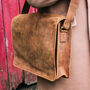Leather Messenger Bag, thumbnail 1 of 11