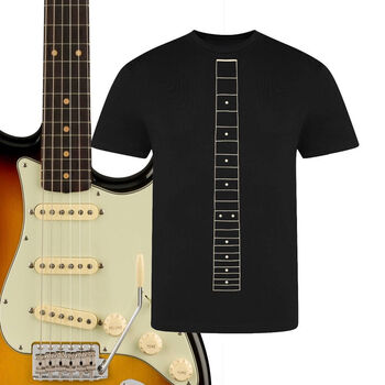 Guitar Shirt. Gift For Guitarists 'Jimi', 2 of 2