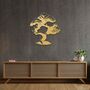 Modern Bonsai Tree Wall Art Wooden Home Decor, thumbnail 8 of 10