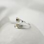 Adjustable Calla Lily Ring, thumbnail 1 of 5