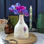 Wild Flowers Ceramic Bud Vase, thumbnail 5 of 12
