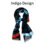 Soft Lightweight Scarf In Wool And Viscose Length 190cm, thumbnail 5 of 11