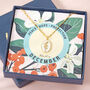 Mother Of Pearl Birth Flower Necklace, thumbnail 8 of 10