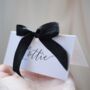 Personalised Bow Ribbon Place Name Cards X 10, thumbnail 3 of 6