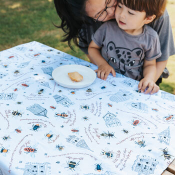 Bees Family Pacmat Picnic Blanket, 5 of 12
