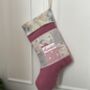 Luxury Patchwork Christmas Stocking, thumbnail 8 of 12