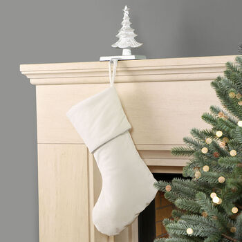Silver Christmas Tree Stocking Hanger Hook, 7 of 7