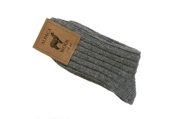 Unisex Alpaca Socks Extra Thick Warm Outdoor/Indoor, 6 of 9