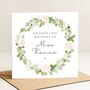 Last Birthday As A Miss Floral Birthday Card For Daughter, Friend, Fiancée, thumbnail 2 of 8