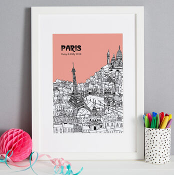Personalised Paris Print, 5 of 10