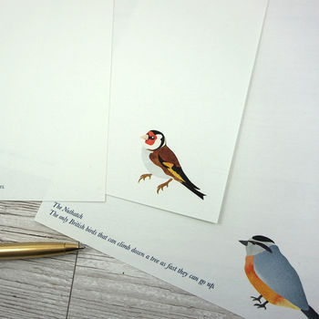 Aviary Collection Personalised Writing Paper, 5 of 10