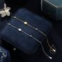 Delicate White Opal And Cz Bracelet In Sterling Silver, thumbnail 6 of 11