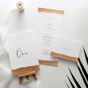 Gilded Edge Place Cards, 4 of 6