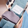 Alpaca Blend Long Arm Warmers – Pastel Lilac Grey And Soft Grey, thumbnail 6 of 9