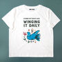 'Winging It Daily' Ladies T Shirt, thumbnail 4 of 5