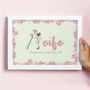 Personalised 'Fairy Initial' Children's Print, thumbnail 1 of 5