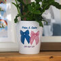 'Ribbon Bows' Couple Plant Pot Gift, thumbnail 2 of 4